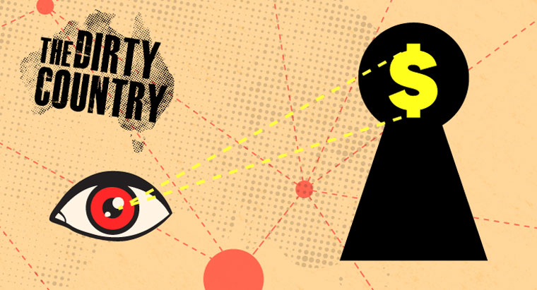 Crikey decided to create a series dealing with corruption.