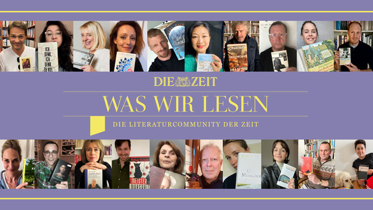 Die Zeit brings literature lovers together with an online book club.