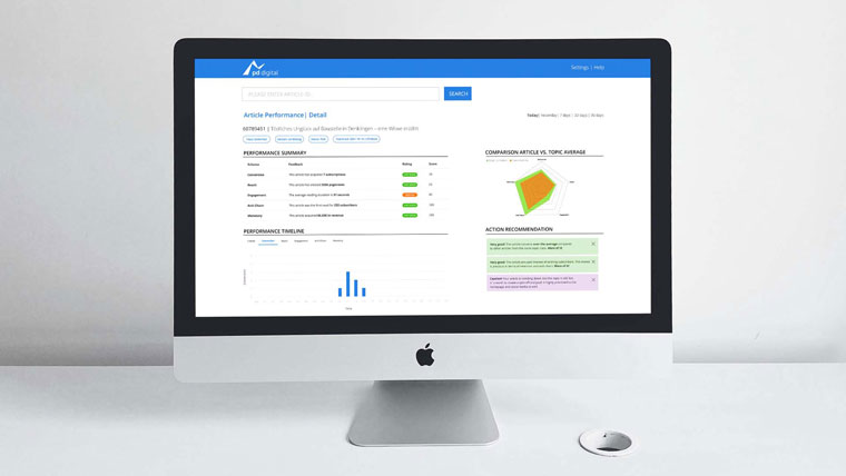 At pd digital Hub, a data-driven coach helps develop the unique strengths of each article.