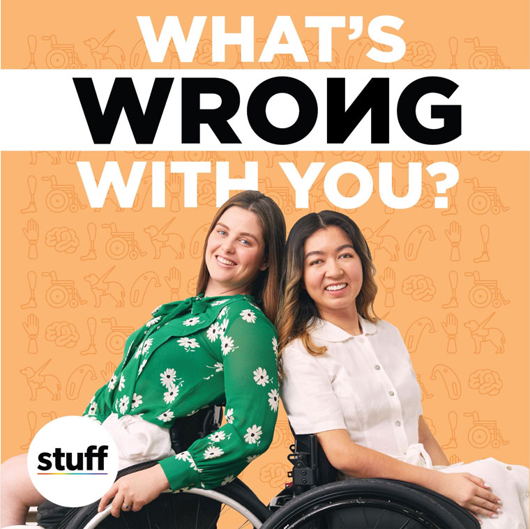 For the seven-part series, Olivia Shivas (right) and Paralympian Rebbeca Dubber helped listeners discover what it's like to live with a disability.