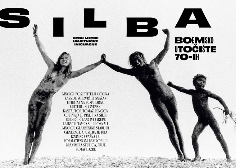 The format of Svijet kulture allows for bold, artistic layouts. 