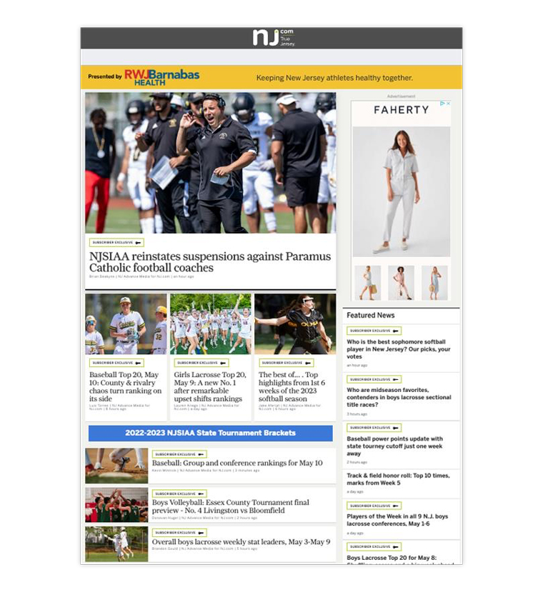 Advance Local has found such great success with its local sports coverage that it introduced a new product this fall, covering a broader range of high school activities.