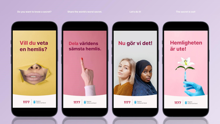 Bonnier News created a new and different visual way to effectively get women talking about vaccinations and sharing information.