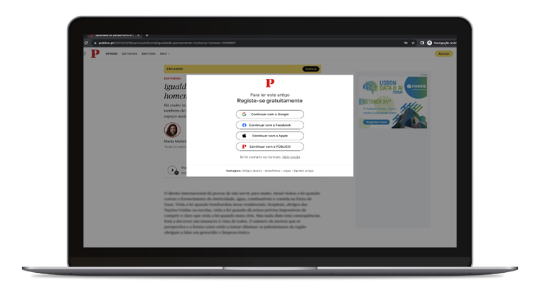 An ambitious strategy to grow its registered readers began with creating a new interface experience. 