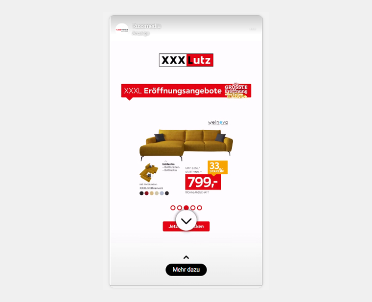 Targeted communication with Super Push puts advertising at the centre of attention.