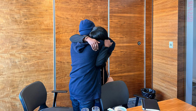 The powerful initiative led to one woman being reunited with her children.