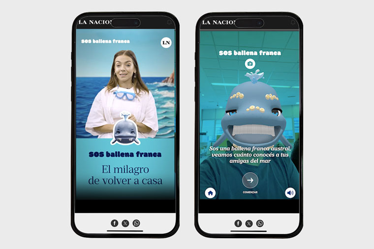 Short clips on social media and videos with educational information helped extend the reach of the campaign.