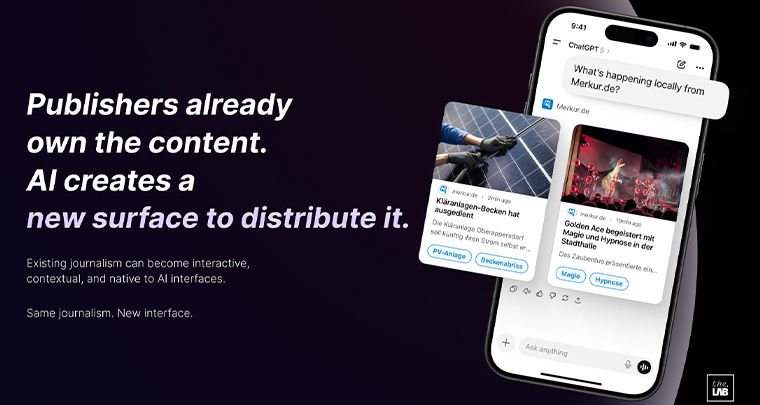 News organisations need a new way to connect with readers, so The.Lab at Ippen Digital created NewsConnect.