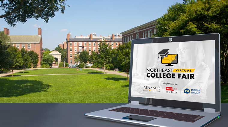 The Northeast Virtual College Fair allowed prospective students to connect with colleges in the Northeast area.