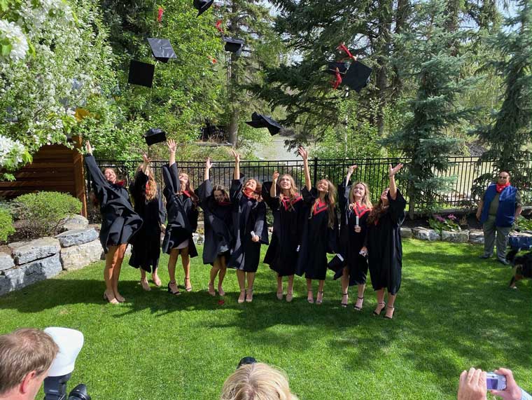 A few of the 100-plus grads featured in the Calgary Herald's special project. Photo by Tyler Armstrong