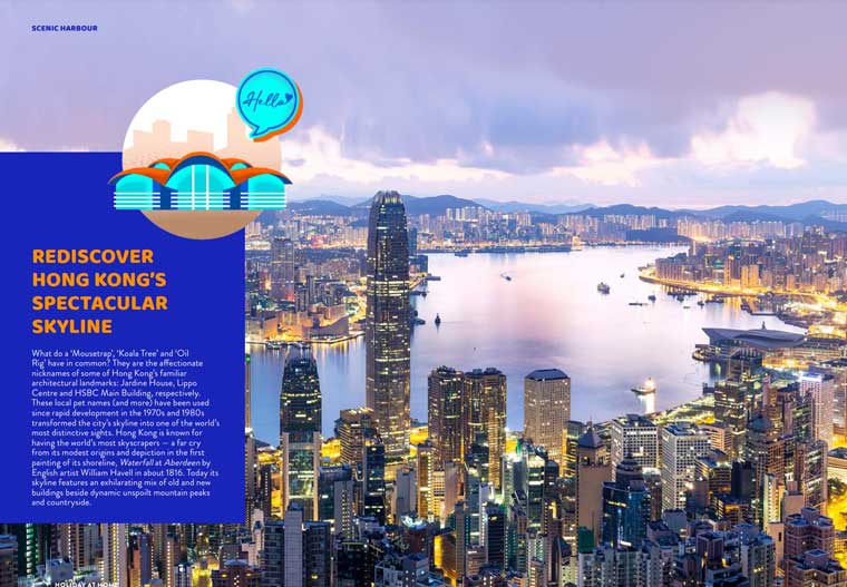 Holiday at Home emphasised the many features that attract tourists to the city.
