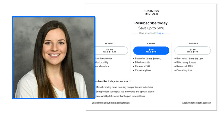 Maggie Anderson identified a new opportunity to get former subscribers to return.