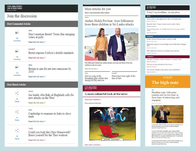 The most successful formula, The Times learned, was to mix popular stories with stories that were personally relevant to readers.