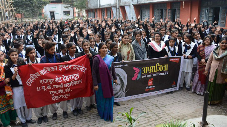 The campaign has attracted immense participation from women of all ages.