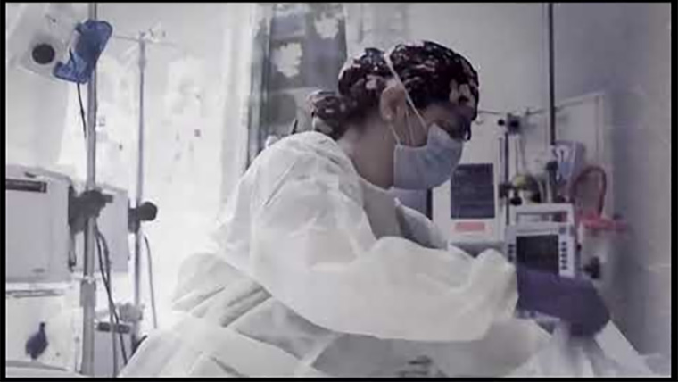 Newsday embedded journalists inside a hospital to provide coverage from the front lines of the COVID-19 pandemic.