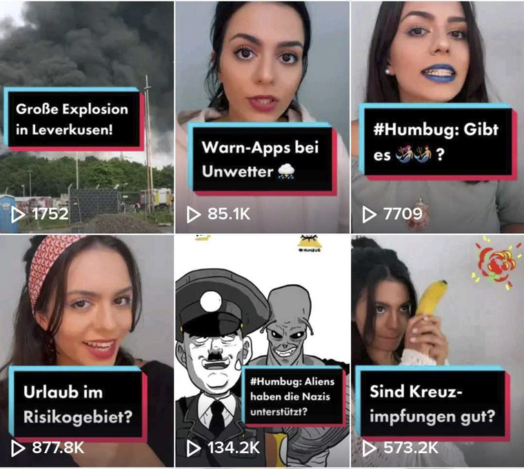 Rheinische Post used its TikTok channel to talk about common myths and dispel fake news. That included taking on misinformation surrounding COVID-19 and providing education about the coronavirus.
