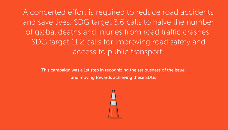 Action is needed to reduce the number of traffic-related fatalities in India.