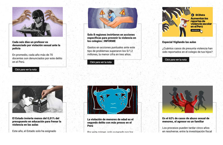El Comercio used social media platforms to share information about minors under the age of 16 being forced into marriage.