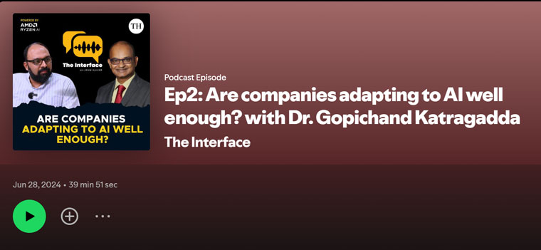 Episodes offer important conversations on relevant topics with leading experts.