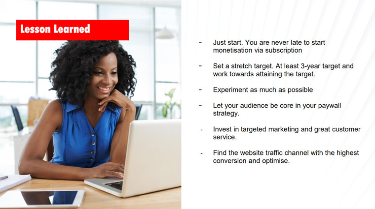 The Standard learned many valuable lessons along the way.