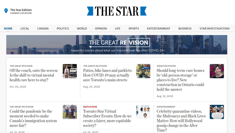 COVID-19 forced media companies to rewrite their strategy to meet readers' needs.