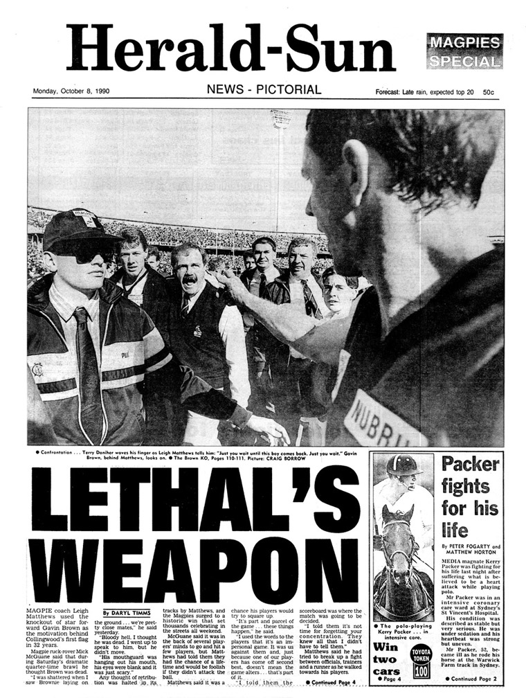 The Herald Sun celebrated its 30th birthday in October.