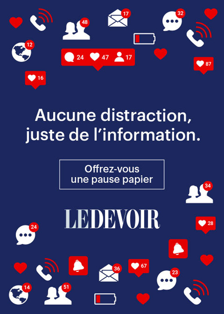 The Pause Papier campaign leveraged digital platforms to encourage readers to pick up printed papers.