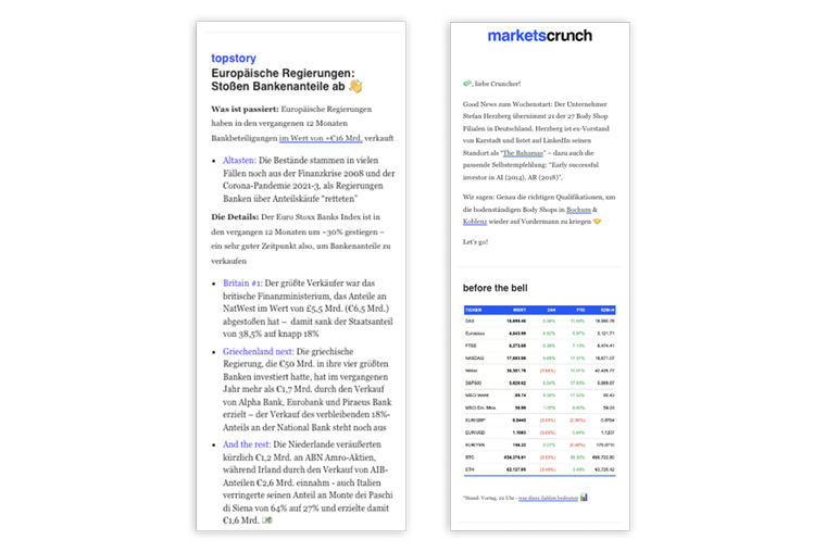 MorningCrunch provides Gen Z with reliable financial reporting in a format that traditional media does not offer.