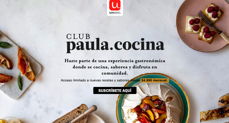 The launch of Club Paula Cocina boosted subscriptions.