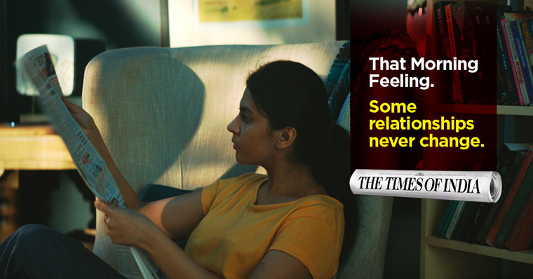 The #NewspaperMornings campaign illustrates how strong the relationship is between reader and newspaper. 
