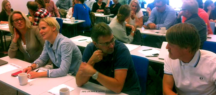 FutureWorks is a change management programme that starts with a three-day innovation event for groups of 25 employees from varying departments.