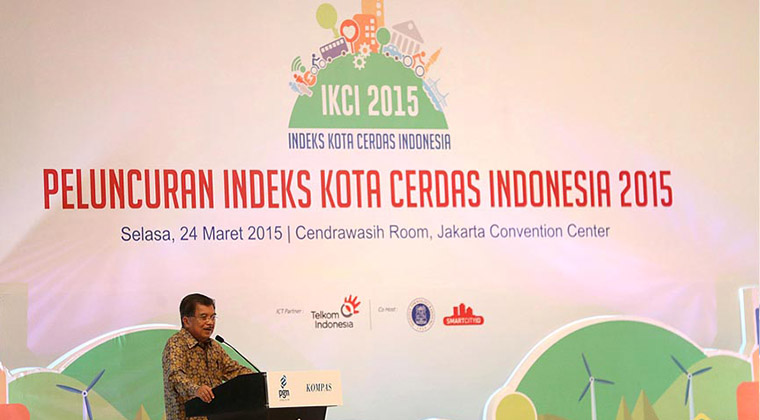 Kompas held several events in conjunction with its Smart City initiative, ranking 98 cities on a variety of measurements.