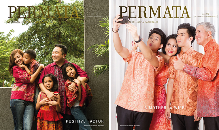 The magazine is a lifestyle magazine with light, visually appealing content and layout.