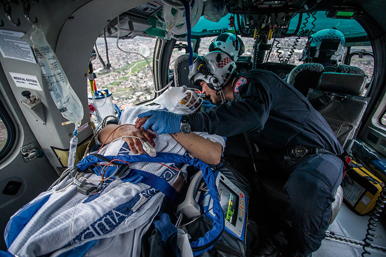 The RoyalAuto team accompanied auto crash survivors to the hospital and through recovery.