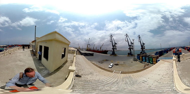 Martin Schibbye reported from Eritrea, using 360-degree video, on the plight of a jailed colleague.