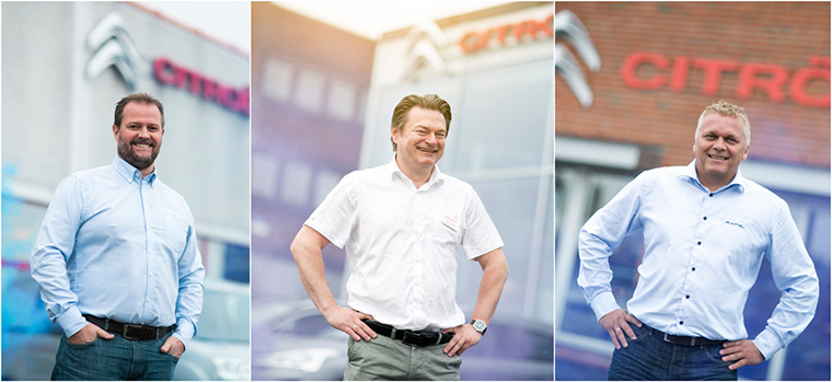 Three local car dealers became the faces of the campaign. One was featured in each city — Tom Georg from Moss, Tor-Martin from Fredrikstad, og Ulf from Sarpsborg — to give the native ads a feeling of personal, hometown connection.