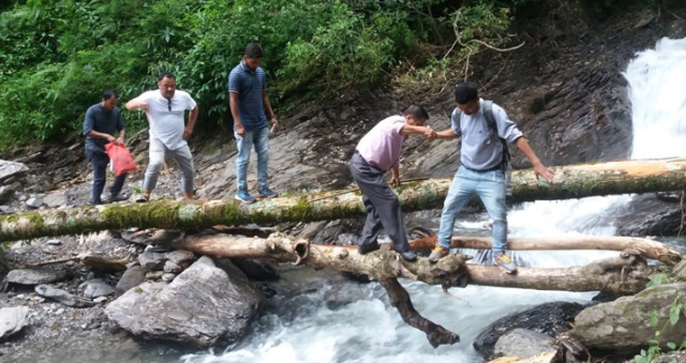 The administration took a note of the coverage in Hindustan and finally visited to assess the true effects of the landslides on these remote communities.