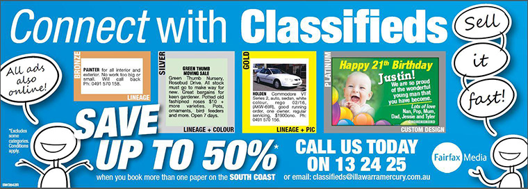 Australian Community Media's Connect with Classifieds campaign featured a new brand creative.