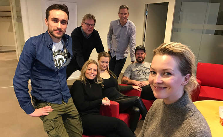 The MittMedia Live Video Hub team creates innovative breaking news.