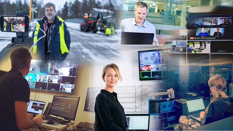From reporters covering live news to the video hub stations for technology assistance, breaking live news is covered better.