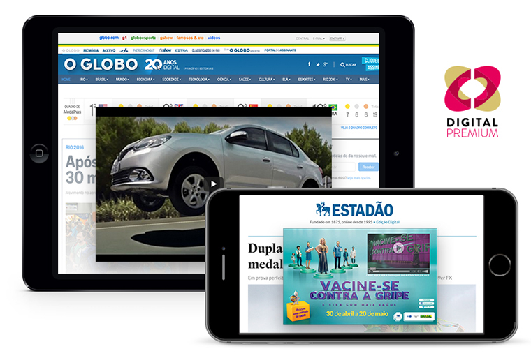 The platform is a media vehicle with a local approach, using the top-65 newspapers in Brazil.