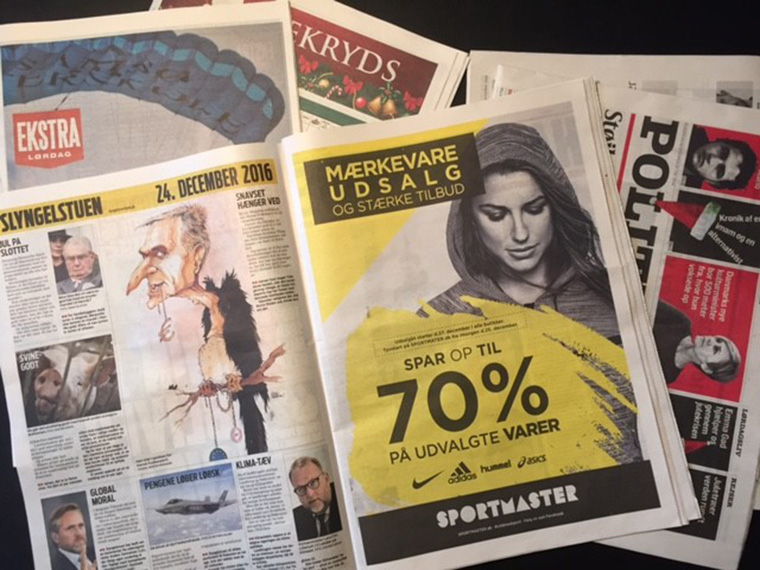 Ekstra Bladet and other JP/Politikens Hus titles have increased their print advertising with an innovative new print buying model.