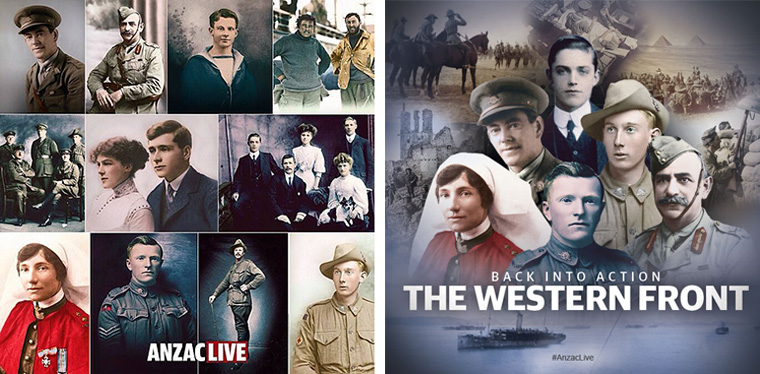 AnzacLive, a real-time interactive historical re-enactment, was News Corp's answer to commemorating the Anzac Day 100th anniversary.