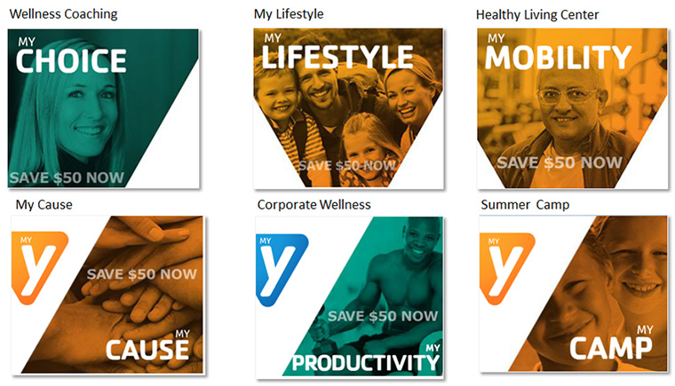 Engaging, non-traditional creative focusing on an individual's lifestyle targeted local business professionals.