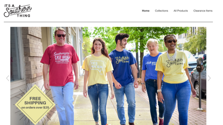 More than just a campaign, It's a Southern Thing has developed into its own brand complete with merchandise.