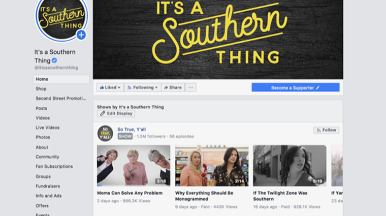 It's a Southern Thing built an online community around a friendly and authentic Southern voice.