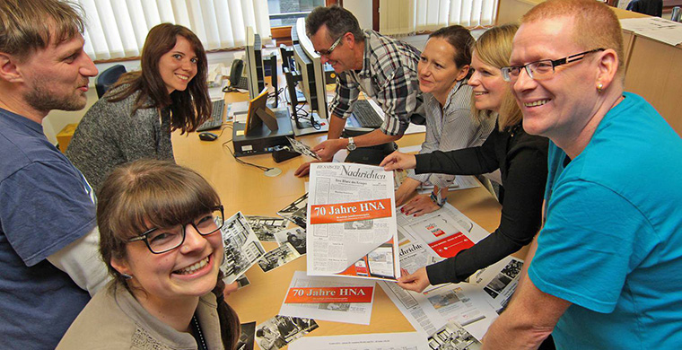 Collaboration across many local titles and among many editors was key to the success and profitability of the anniversary edition. 