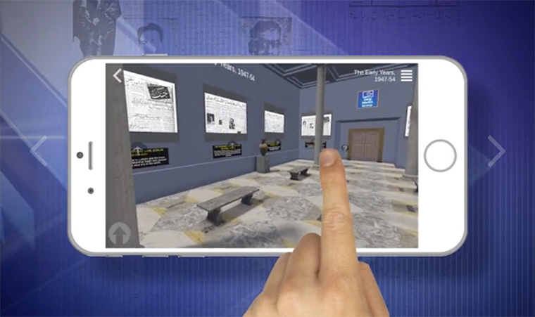 Jang created a VR gallery displaying a rich catalogue of content from its print and digital coverage over the last 70 years.