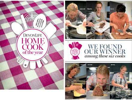 Home Cook of the Year as published in Devon Life magazine engages Archant's audience.