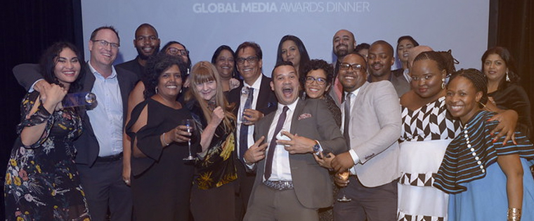Teams from Schibsted and Independent Media at the GMA Dinner in New York City last May.